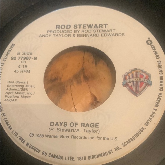 Vintage Rod Stewart Vinyl Records Collection 45 RPM - Picture 5 of 9